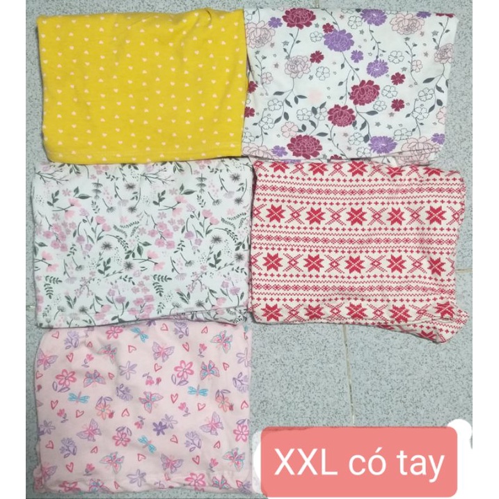 Sỉ, lẻ váy cotton 2 chiều ngắn tay cho bé gái