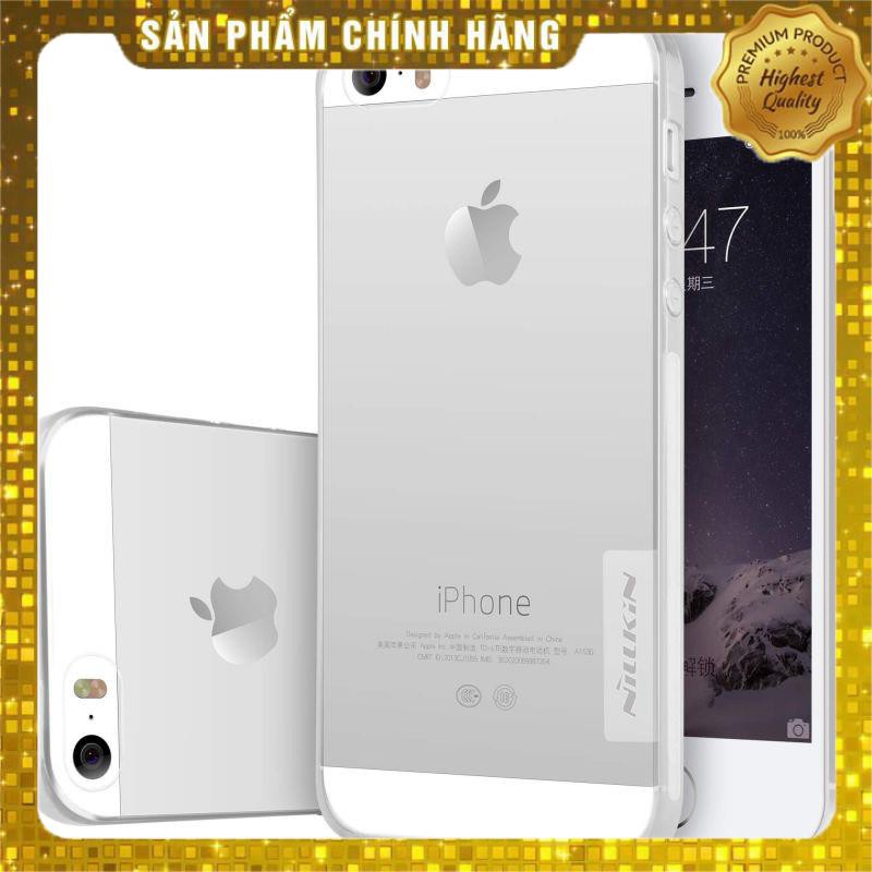 Ốp lưng dẻo mỏng 0.6mm trong suốt cho iPhone 5 / 5s / SE chính hãng Nillkin