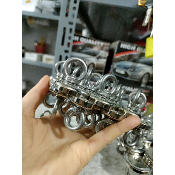 Nam châm cứu hộ D25mm lực hít siêu mạnh siêu chắc chắn, nam châm đính bảng siêu mạnh