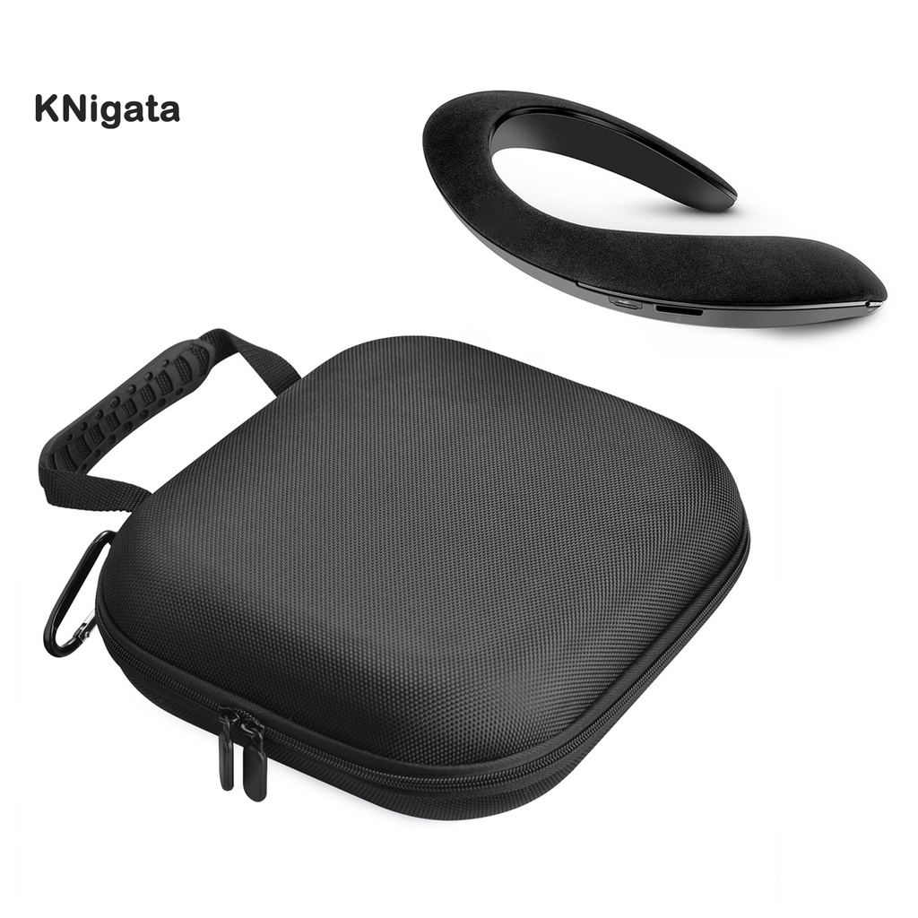 {KNK} Protective Bag Pressure-resistant Dust-proof with Carabiner Sports Headphone Storage Pouch for JBL Soundgear