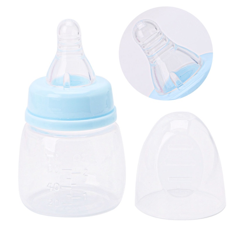 1 Bình Sữa Silicone 60ml 2OZ Tiêu Chuẩn Cho Bé