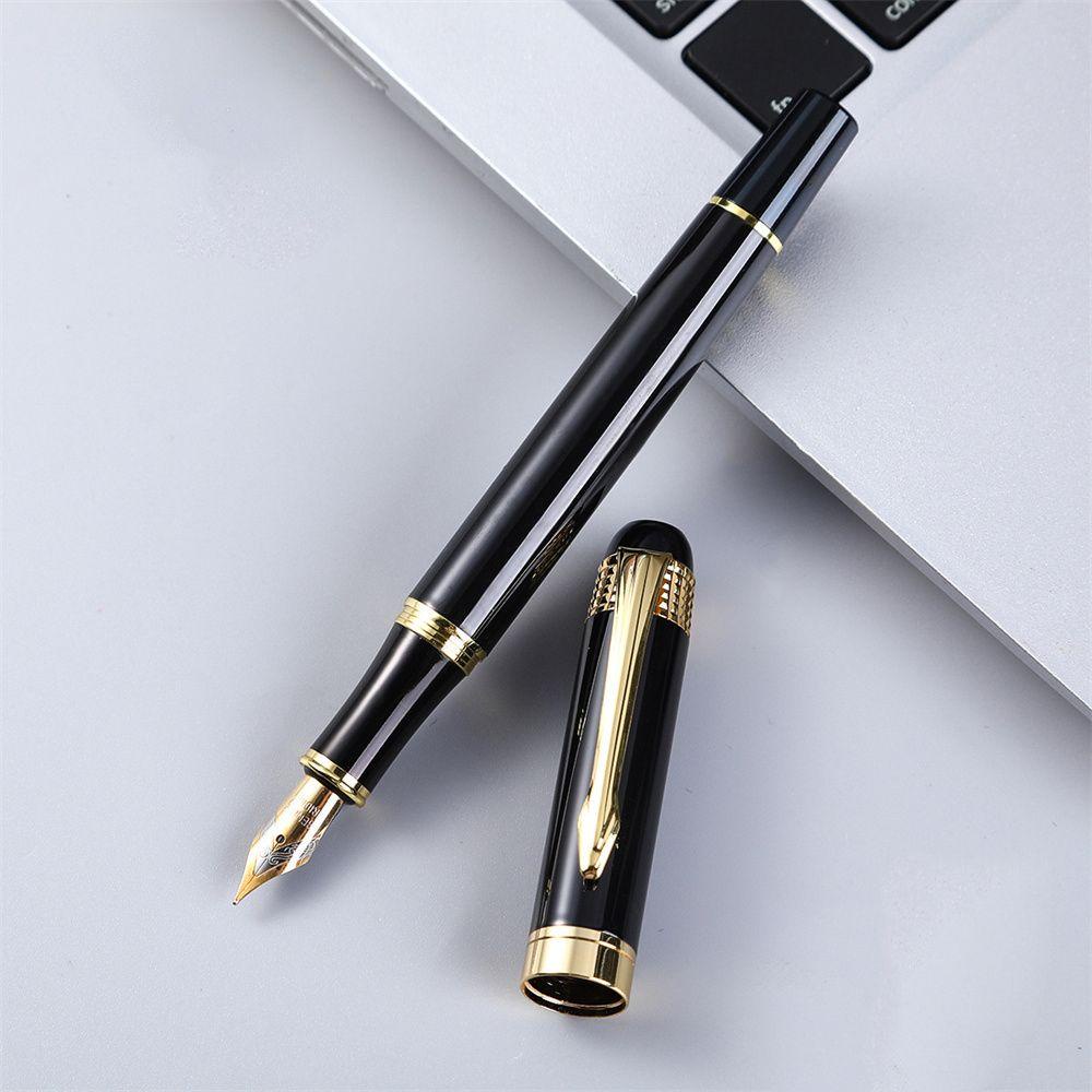 Bút Mực Gỗ Gụ Chạm Khắc Tinh Tế Cho Học Sinh / Văn Phòng