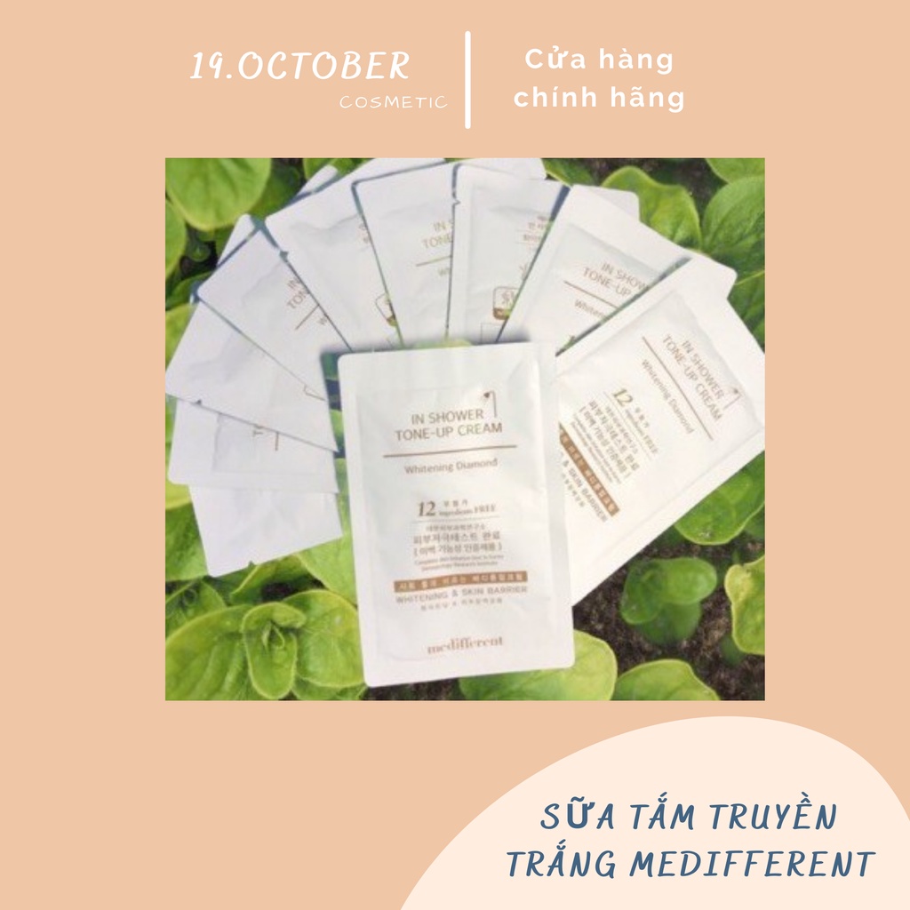 [Gói] Sữa Tắm Truyền Trắng Medifferent In Shower Tone Up Cream Hàn Quốc | BigBuy360 - bigbuy360.vn