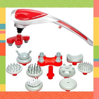 Máy massage 10 đầu cầm tay thư giãn mát xa toàn thân chính hãng.