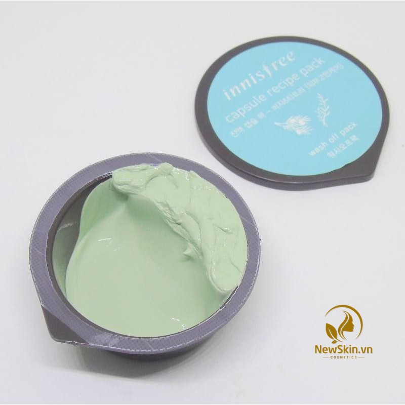 Mặt Nạ Ngủ Dưỡng Da Dạng Hủ innisfree Capsule Recipe Pack Bija & Tea Tree 10ml