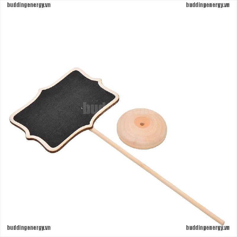 1pc  Mini Chalkboard Chalkboard Rectangular Angled Wedding Table Number Sign