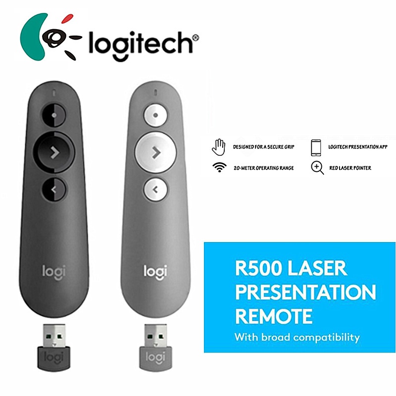 Thiết bị điều khiển từ xa Logitech R500 có thể sử dụng đa năng