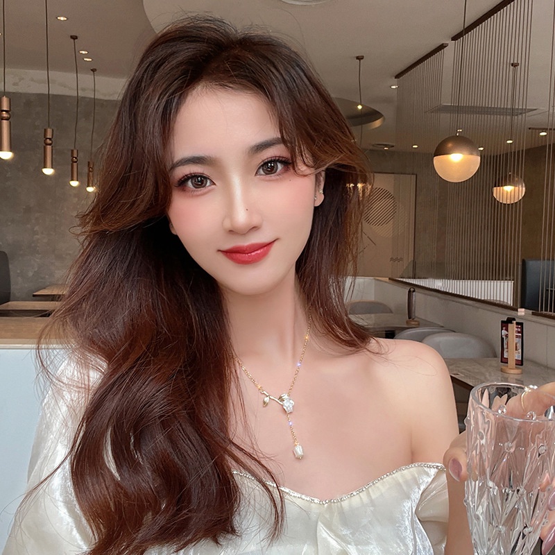 Vòng cổ Hình Hoa Hồng 2022 Sang Trọng Quyến Rũ Cho Nữ