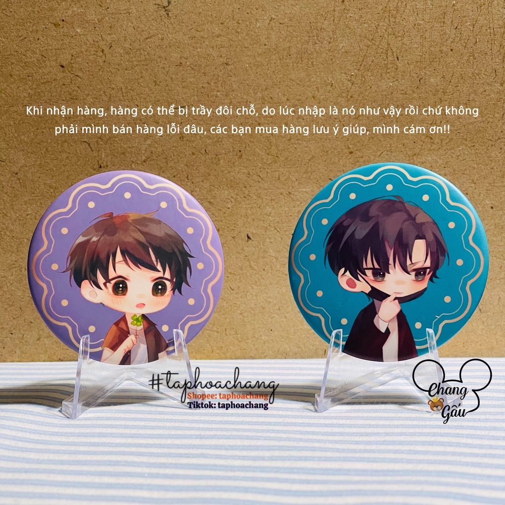 Kệ trưng bày huy hiệu, postcard, card bo góc, thẻ bài - Giá đỡ huy hiệu