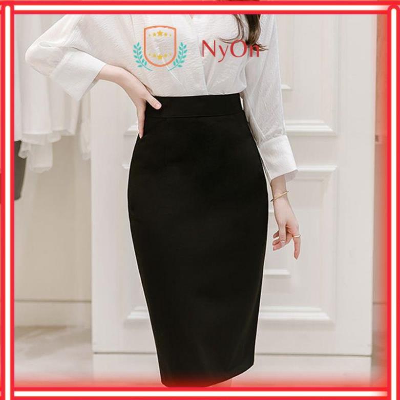 🌸 Chân váy bút chì sẻ sau dáng dài/chân váy đẹp/ chân váy công sở/ chân váy dài