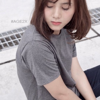 Áo Thun Trơn cổ tròn AGE2X unisex
