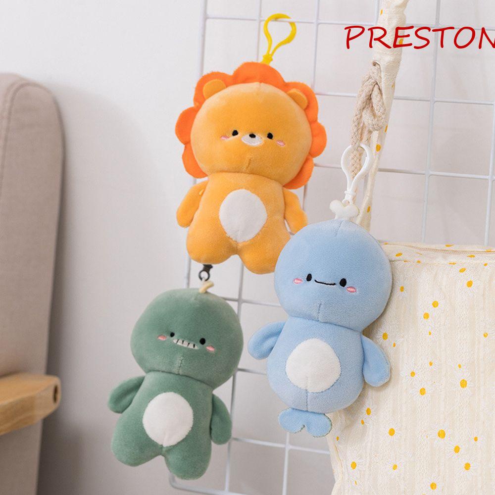 Móc Khóa Hình Khủng Long / Gấu Trúc Nhồi Bông Mềm Mại Phong Cách Hàn Quốc Dễ Thương