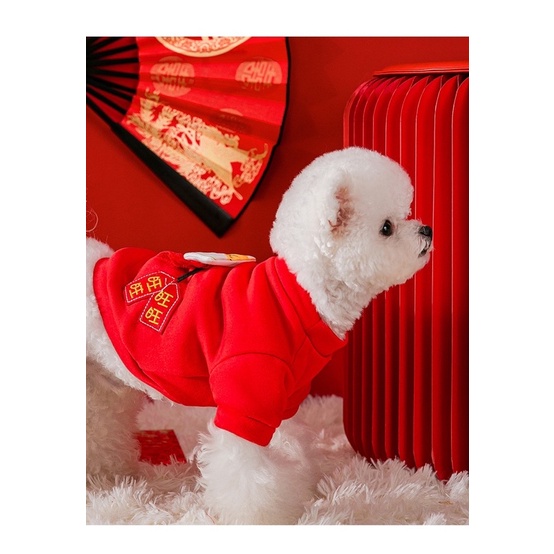 Áo Tết Shiba An khang - Thịnh vượng xinh xỉu cho thú cưng 🧧