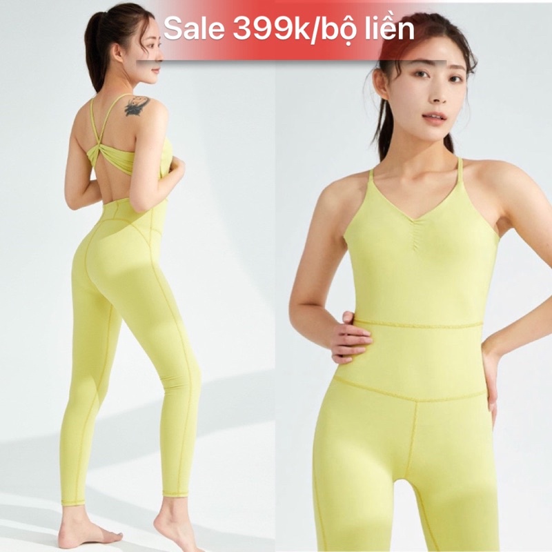 Bộ liền tập yoga , thể thao