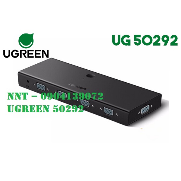 Bộ chia VGA 1 ra 4 hỗ trợ 500Mhz chính hãng Ugreen 50292 cao cấp