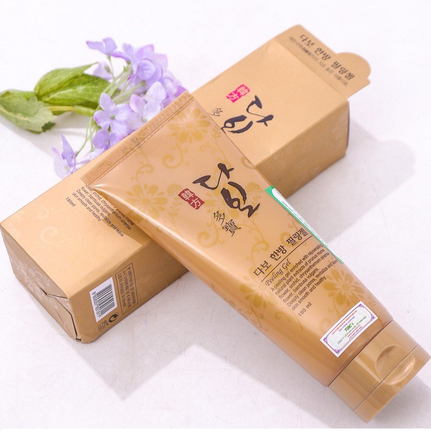 Tẩy Da Chết Dabo Peeling Gel- Tẩy sạch tế bào da chết dưỡng trắng Da Hàn Quốc 180,ml/Hộp