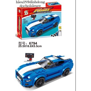 Lắp ráp xếp hình 6792 6795 : Siêu Xe