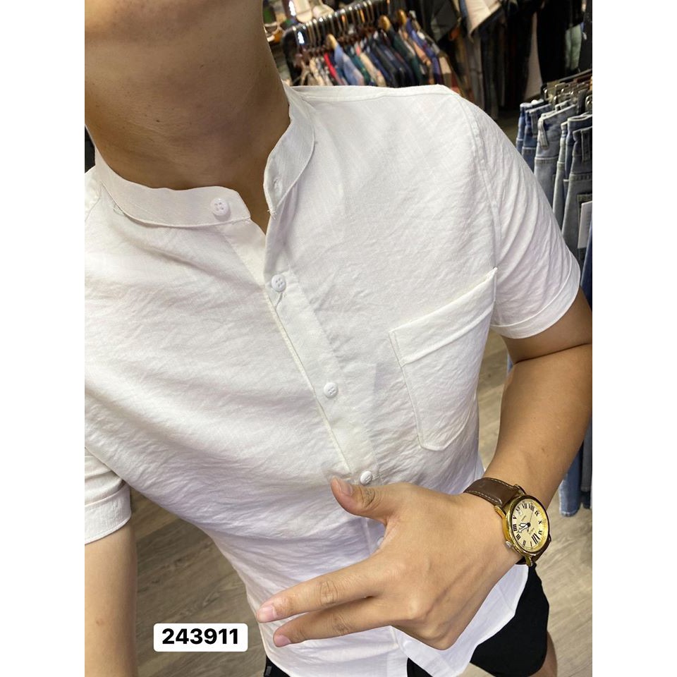 [Mã BULI122 giảm ngay 20K cho đơn hàng từ 300K] SƠ MI NGẮN TAY ĐŨI 8809 CHỐNG NHĂN, HÀNG QUẢNG CHÂU CAO CẤP | BigBuy360 - bigbuy360.vn