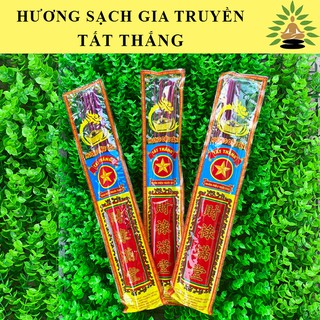 Nhang Bài Sạch Làm Tay Thủ Công - Hương Sạch Tất Thắng Có Đậu Tàn