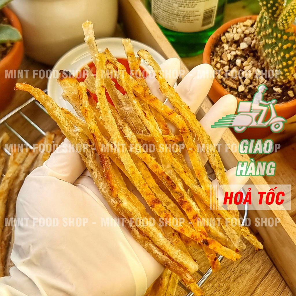 Khô Cá Thiều Tiêu Sọ Cắt Sợi - Lon 300gr