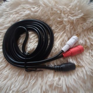 Dây loa 1 đầu 3.5mm  ra 2 AV