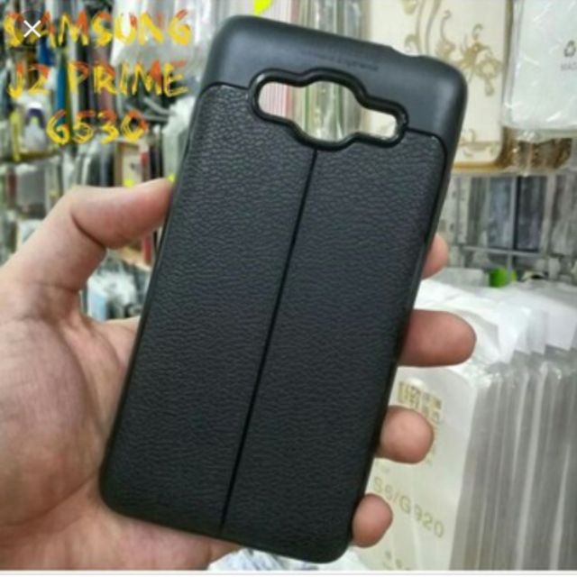 Ốp lưng galaxy j2 prime/G530 silicon giả da,chống sốc auto Focus