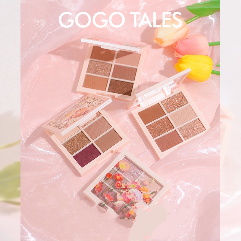 Bảng phấn mắt Gogo Tales siêu mịn 6 ô Gt291