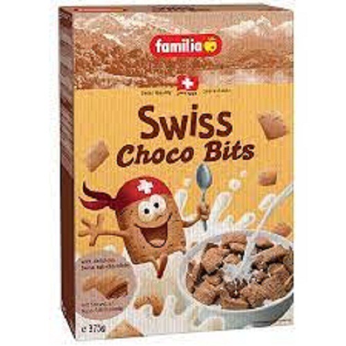 Ngũ Cốc Nhân Socola Cho Trẻ Em Swiss Choco Bits Familia (375g)