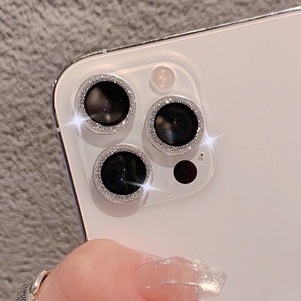 Bộ dán mắt Camera đính đá cho iphone 11 12 13 pro max, 11 12 13 pro, 12 13 mini, promax đẹp lung linh