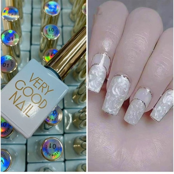 Sơn gel Very Good ánh Ngọc Trai siêu đẹp sang chảnh - Sushi nail mi