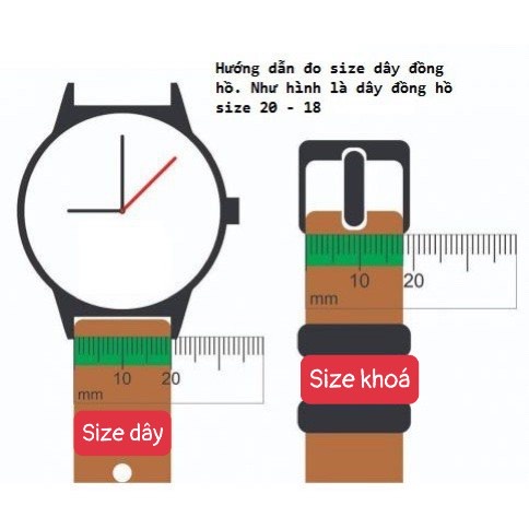 Khóa đồng hồ dây da cao cấp dạng khóa xiên, thép không gỉ mạ PVD sáng bóng bền màu