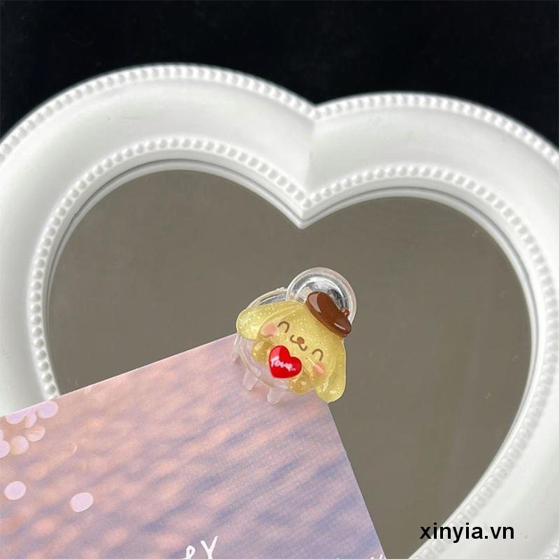 Kẹp Tóc Nhỏ Hình Cinnamoroll / Cún Hoạt Hình Dễ Thương Thời Trang Mùa Hè Cho Bé Gái
