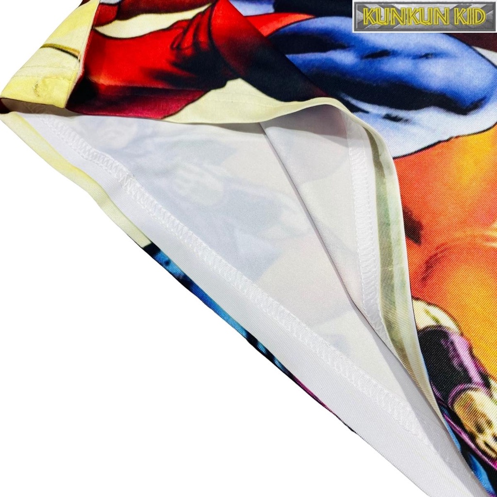 Đồ bộ bé trai thun lạnh in 3D hình biệt đội siêu anh hùng Avenger KunKun Kid TP041