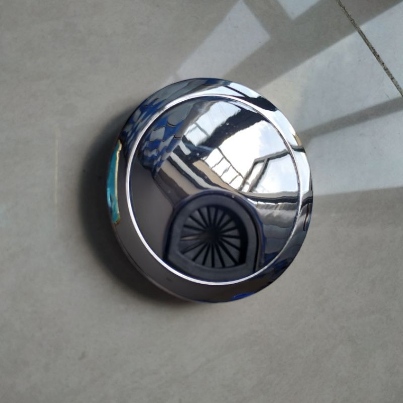 Nắp hợp kim crôm dây điện lỗ khoét phi 60mm