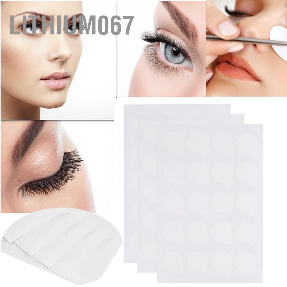 [Hàng mới về] 5 Tờ giấy lót chống thấm nước dùng giữ keo nối mi