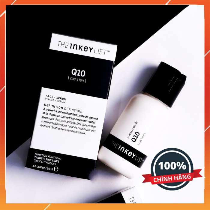 [BILL CANADA] Tinh chất The INKEY List Serum Q10 chống lão hóa 30 ml