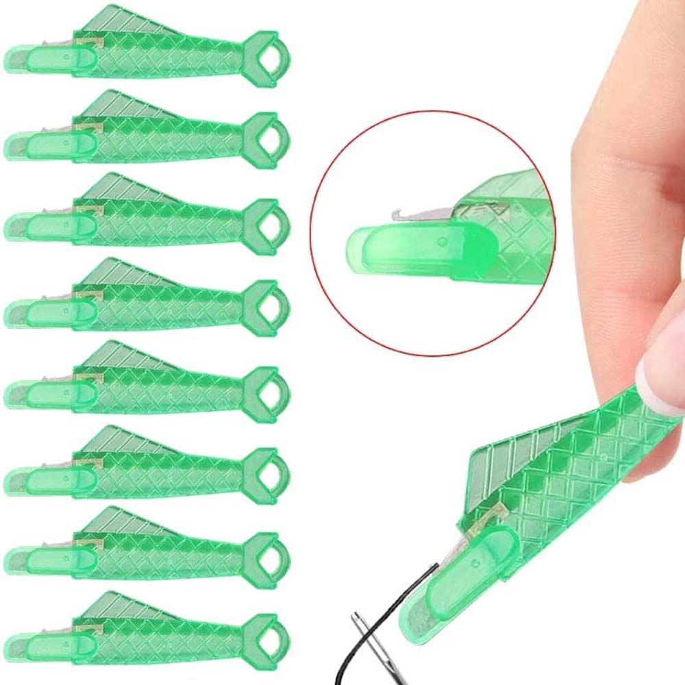 Kim Xỏ Chỉ Bằng Nhựa Hình Cá Chuyên Dụng Cho May Vá|Bộ Dụng Cụ Thêu Tranh Tự Động Dùng Tại Nhà