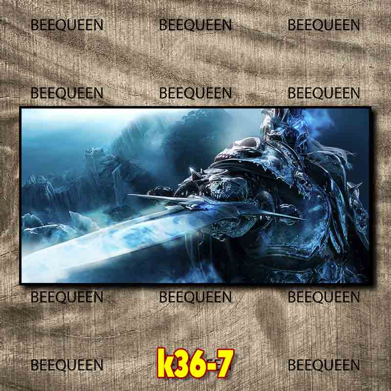 Tranh Tôn Mộ Không Tề Thiên Đại Thánh Khổ 30x60cm