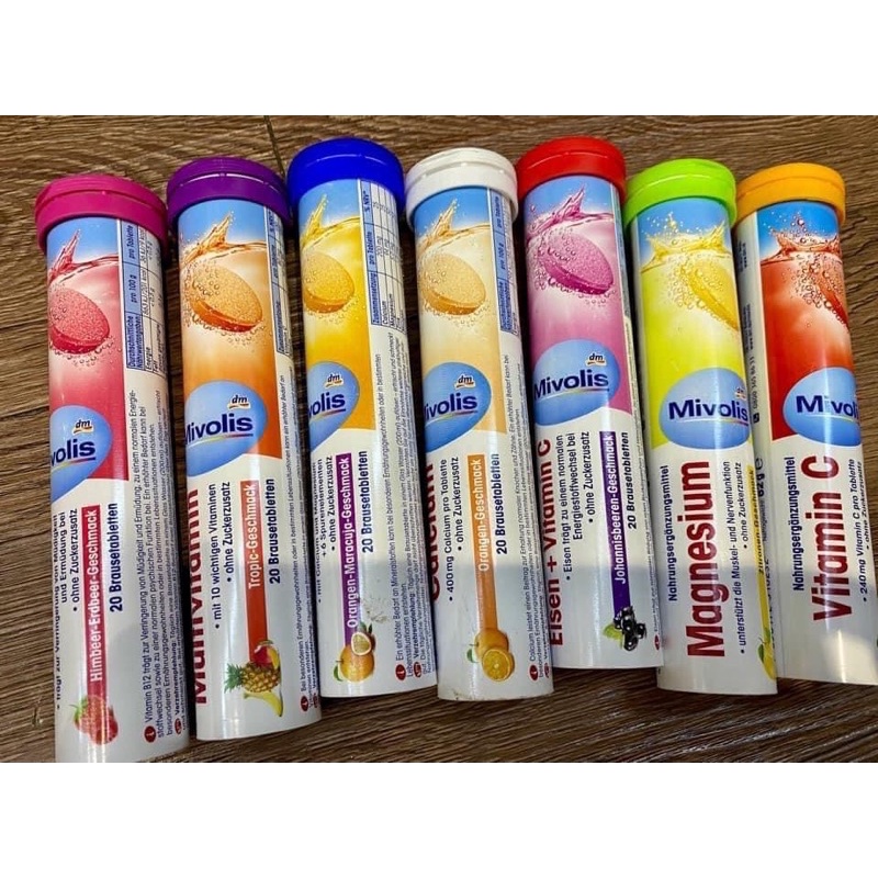 Viên sủi mivolis, viên uống tăng sức đề kháng cơ thể