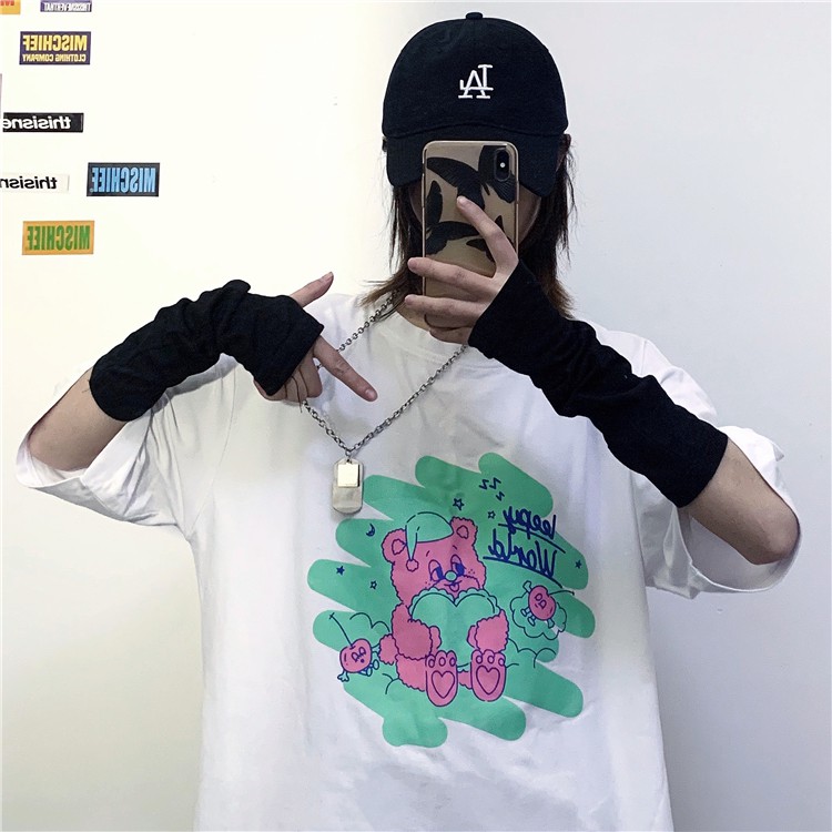 Áo thun form rộng tay lỡ Yinxx, áo phông Unisex ATL78