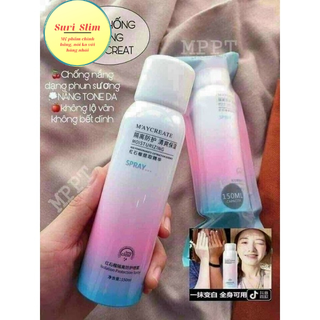 Xịt chống nắng Maycreat