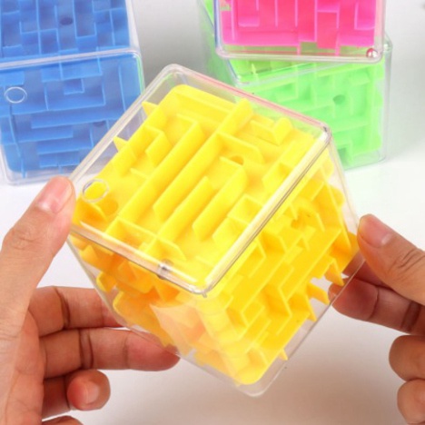 Mê Cung Lập Phương Lớn 3D 8*8*8Cm Kích Thích Trí Thông Minh (1297MCL)