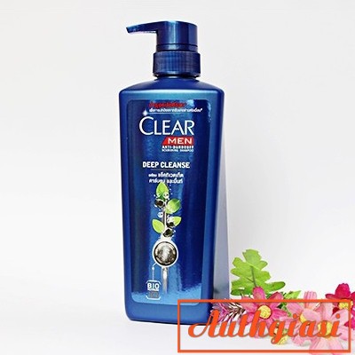 Dầu gội Clear Men Thái Lan sạch gàu hương thơm bạc hà mát lạnh 450ml