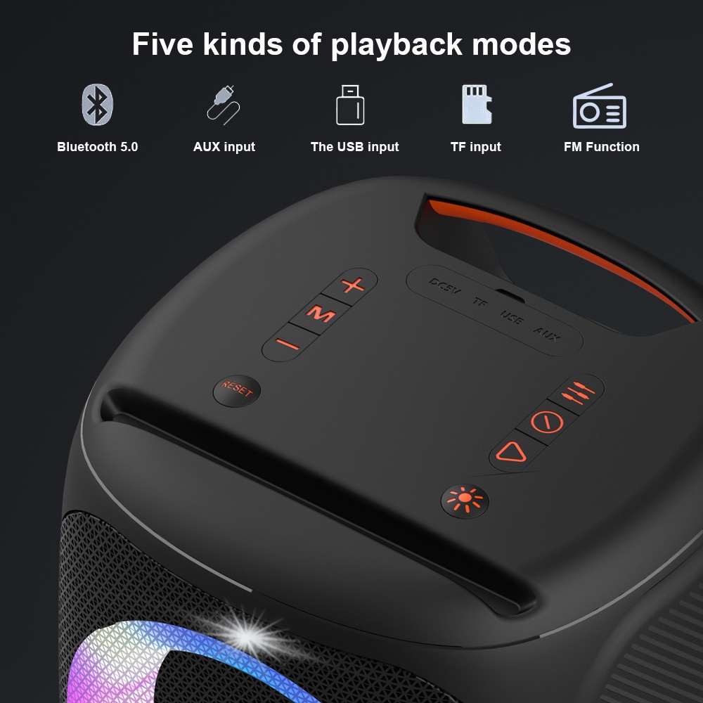Loa bluetooth HOPESTAR-PARTY100  50W,Loa karaoke
