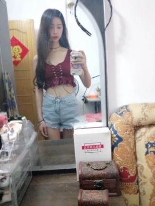 Áo croptop đan dây(kèm ảnh thật)CÓ SẴN