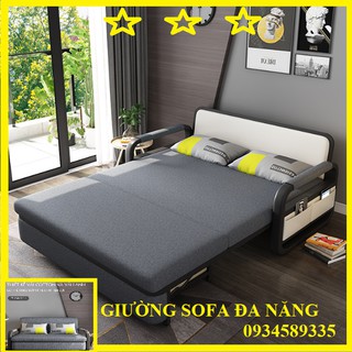 Giường sofa đa năng cao cấp, sofa thông minh gấp gọn,kt 1,58m x 1.9m