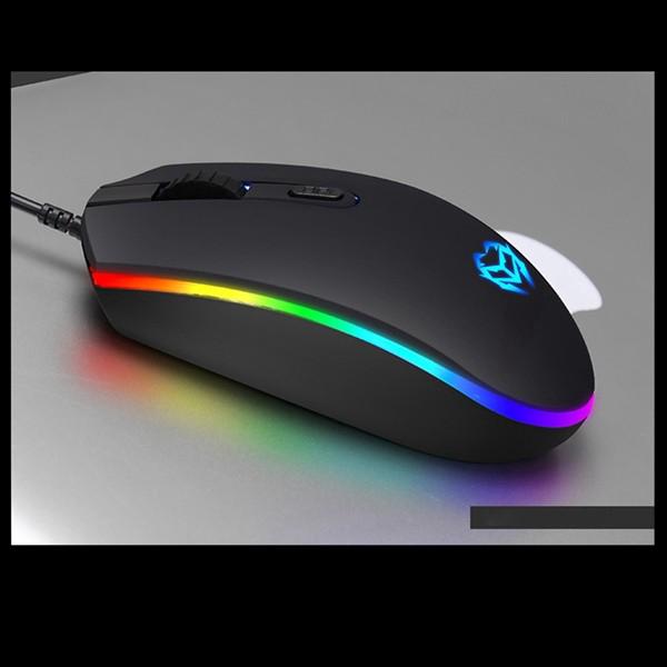 Chuột quang gaming 1000 DPI có đèn LED