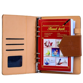 * Bóp Sổ 6 Còng Lớn 2 Da (200 Trang)