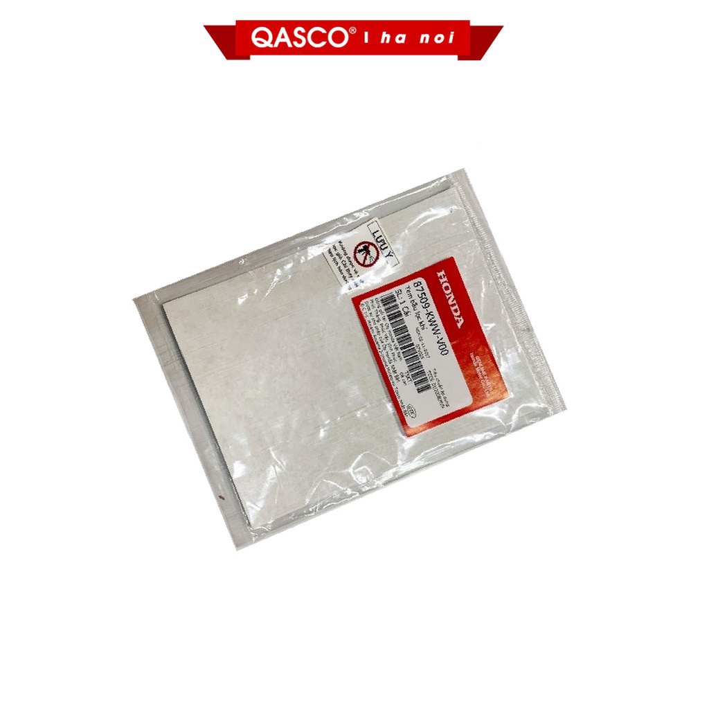 Tem cảnh báo dán bầu lọc gió  DREAM / WAVE / FUTURE / SH và nhiều dòng xe  - HN