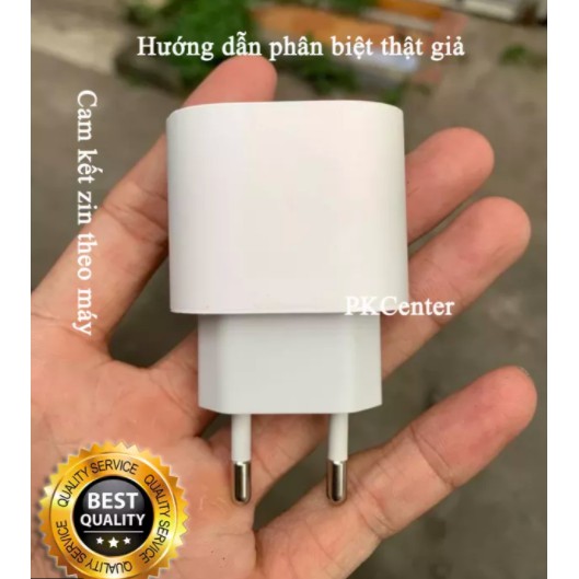 [Mã ELFLASH5 giảm 20K đơn 50K] Củ Sạc Nhanh iPhone 11 Pro Max Chính Hãng - Bảo Hành 12 Tháng